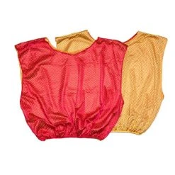 Champion Sports Reversible Vest Adult Yellow/Red