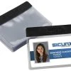SICURIX® Sicurix Horizontal Badge Holders, Black, Pack Of 50
