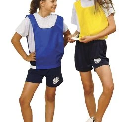 School Specialty Sportime Youth Pinnie, Grades Pre-K To 3rd, Yellow