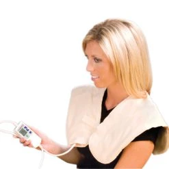 Fabrication Enterprises Theratherm Digital Moist Heat Pad, Shoulder/Neck