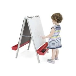 Fabrication Enterprises Inc. Toddler Adjustable Marker Board Easel