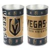 Caseys Distributing, Inc Vegas Golden Knights Wastebasket 15 Inch
