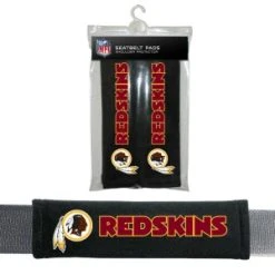 Caseys Distributing, Inc Washington Redskins Seat Belt Pads Velour