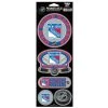 Caseys Distributing, Inc New York Rangers Stickers Prismatic